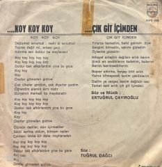 Tanju Okan - Koy Koy Koy / Çık Git İçimden 45'lik