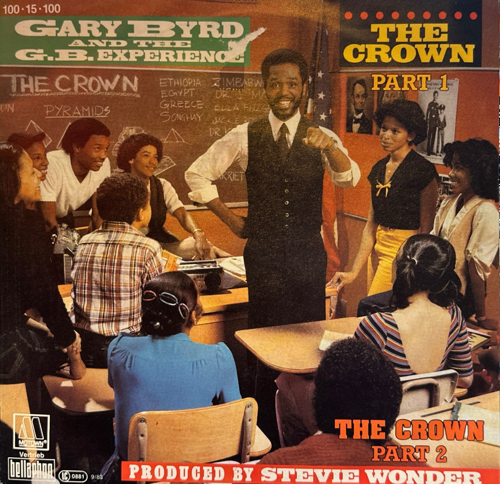 Gary Byrd And The G.B. Experience – The Crown 45'lik