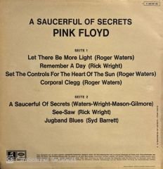 Pink Floyd – A Saucerful Of Secrets LP