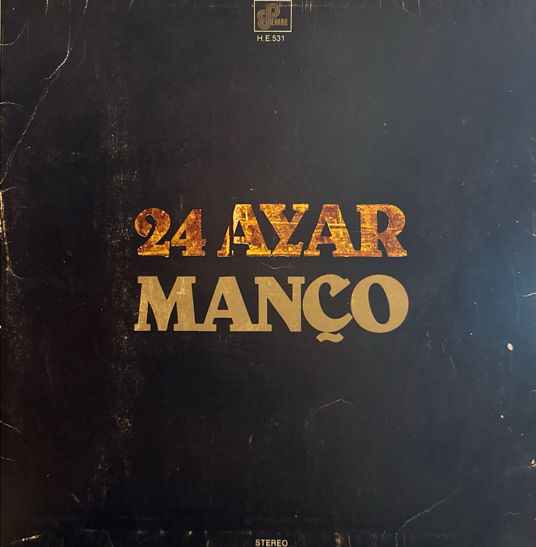 Barış Manço – 24 Ayar LP ( Barış Manço Islak İmzalı )