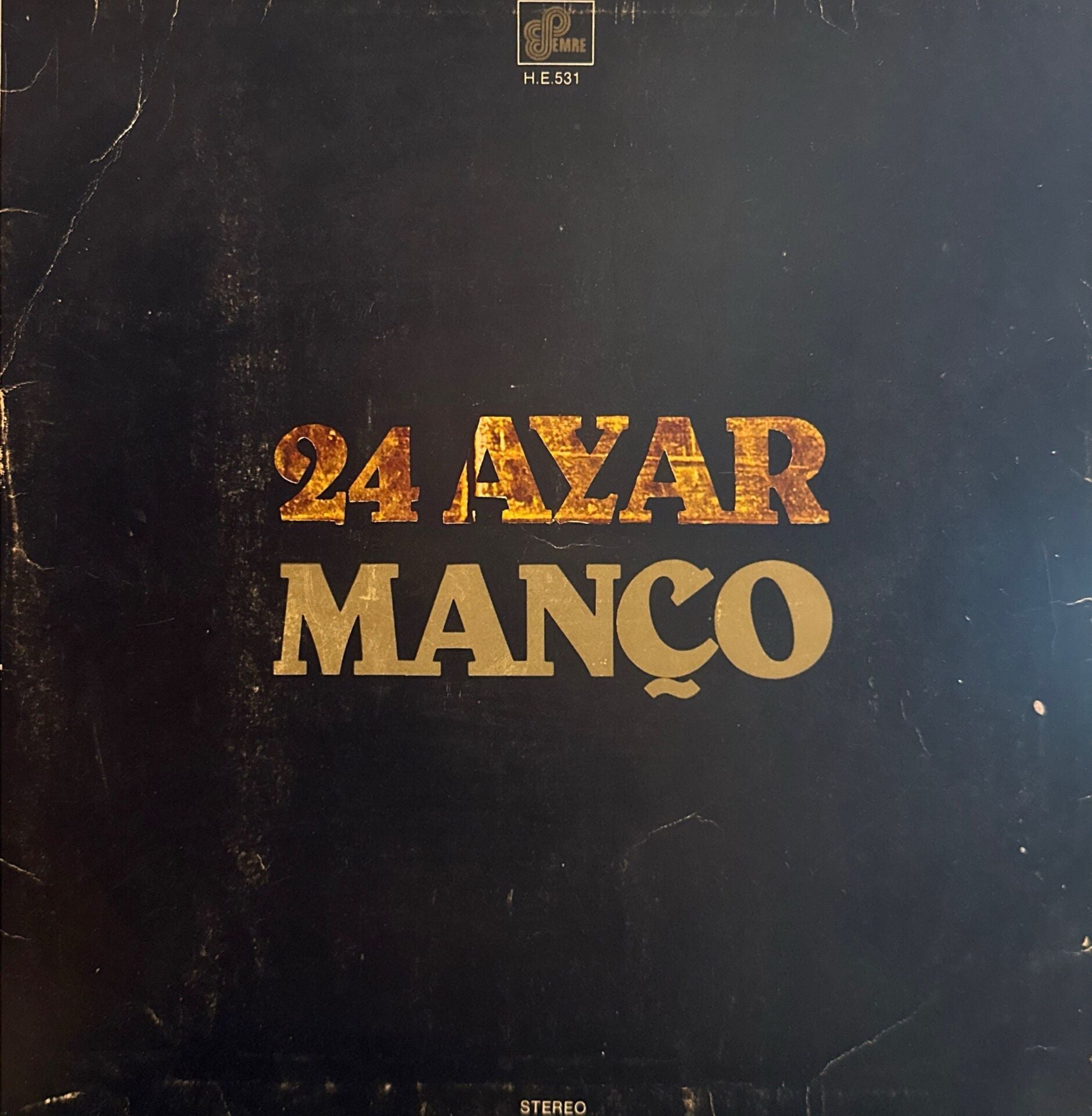 Barış Manço – 24 Ayar LP ( Barış Manço Islak İmzalı )