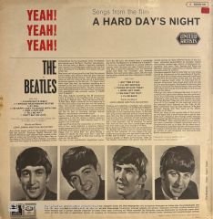 The Beatles – Yeah! Yeah! Yeah! (A Hard Day's Night) - Originals From The United Artists Picture LP