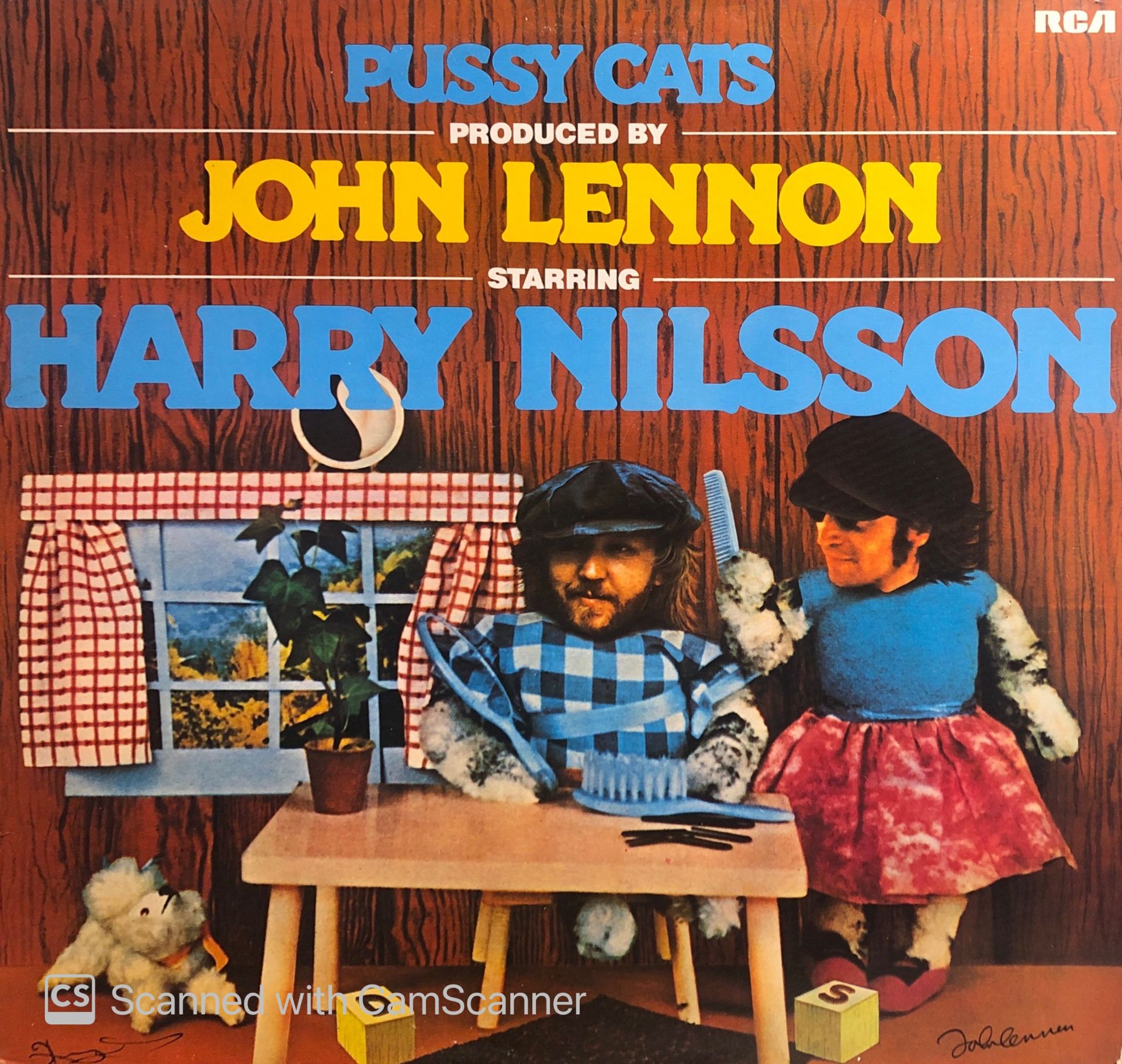 Harry Nilsson Produced By John Lennon – Pussy Cats LP
