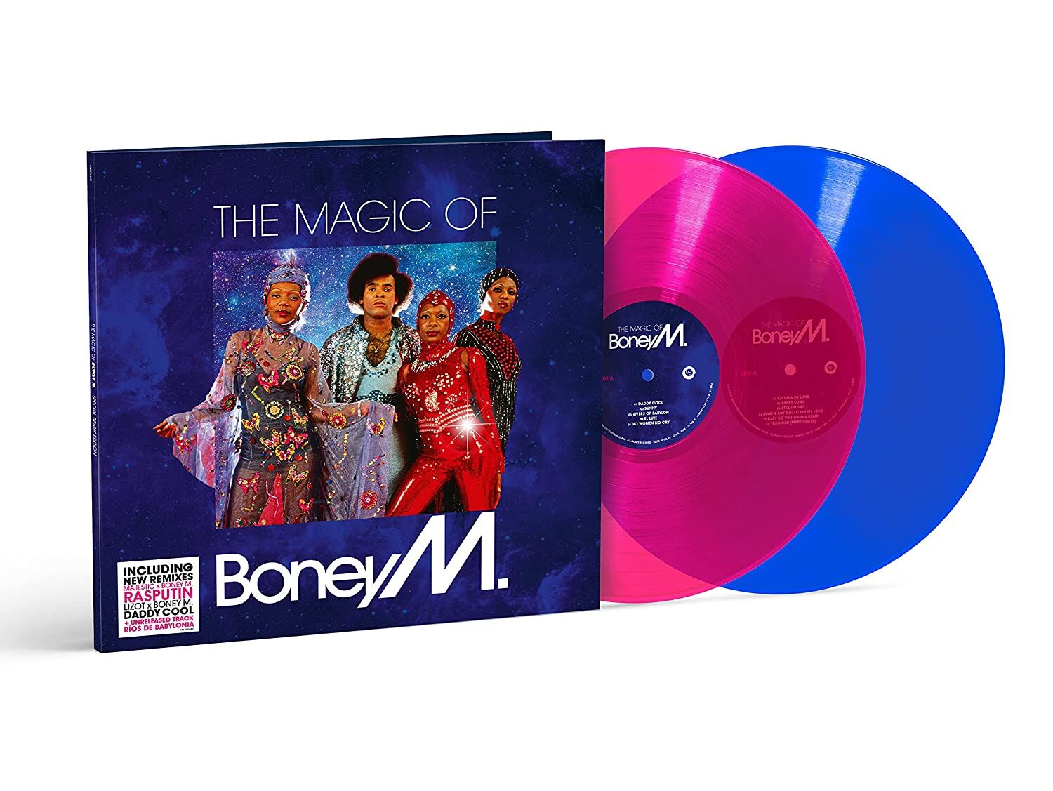 Boney M. - The Magic Of Boney M. (Magenta / Blue Transparent Vinyl) LP