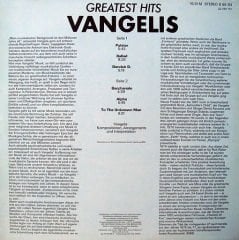 Vangelis – Greatest Hits LP