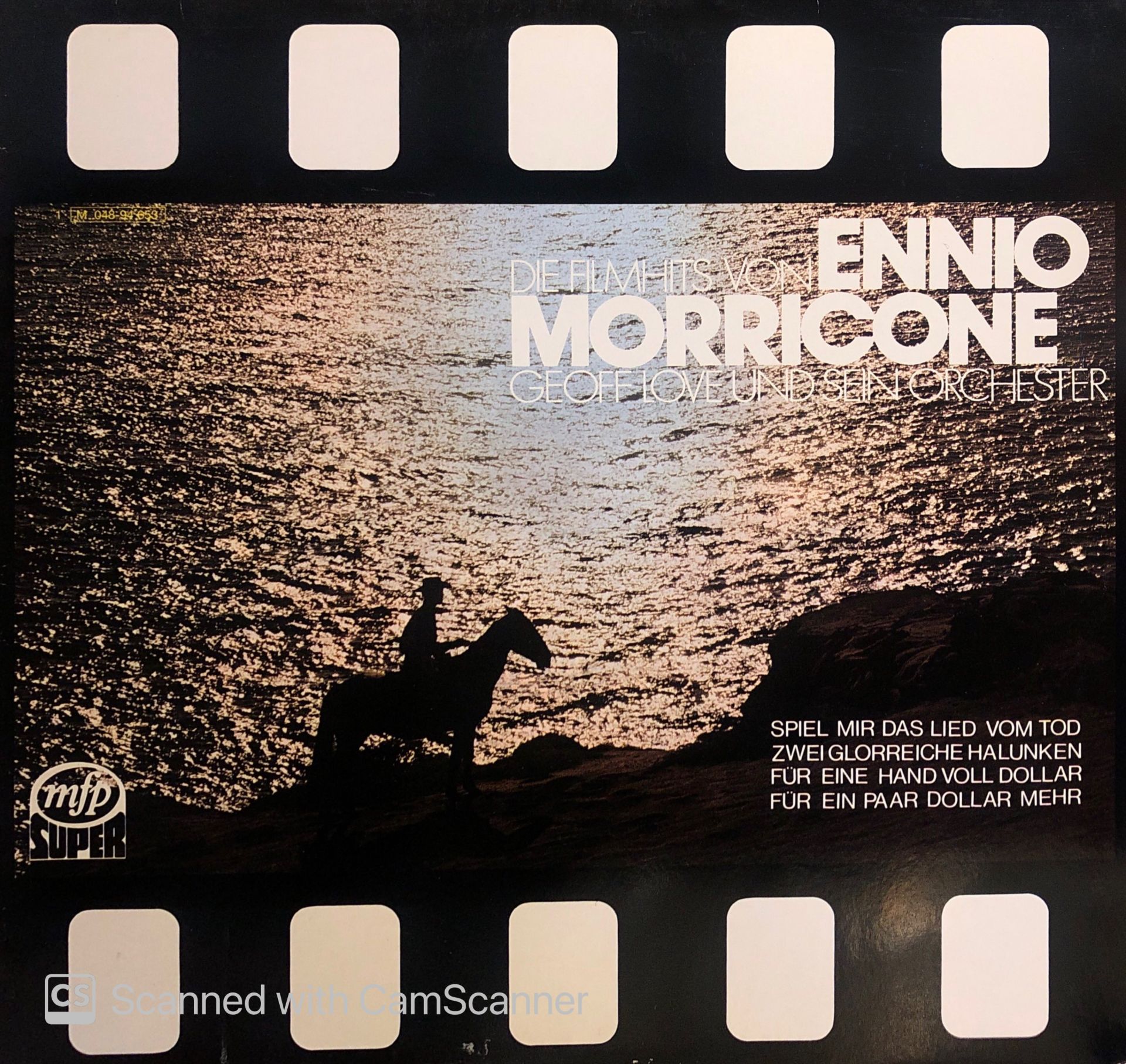 Geoff Love Und Sein Orchester – Die Filmhits Von Ennio Morricone LP