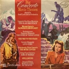Geoff Love And His Orchestra* – Big Concerto Movie Themes LP