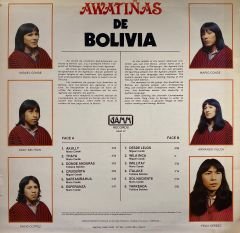 Los Awatiñas* – Los Awatiñas De Bolivia LP