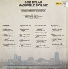 Bob Dylan – Nashville Skyline LP