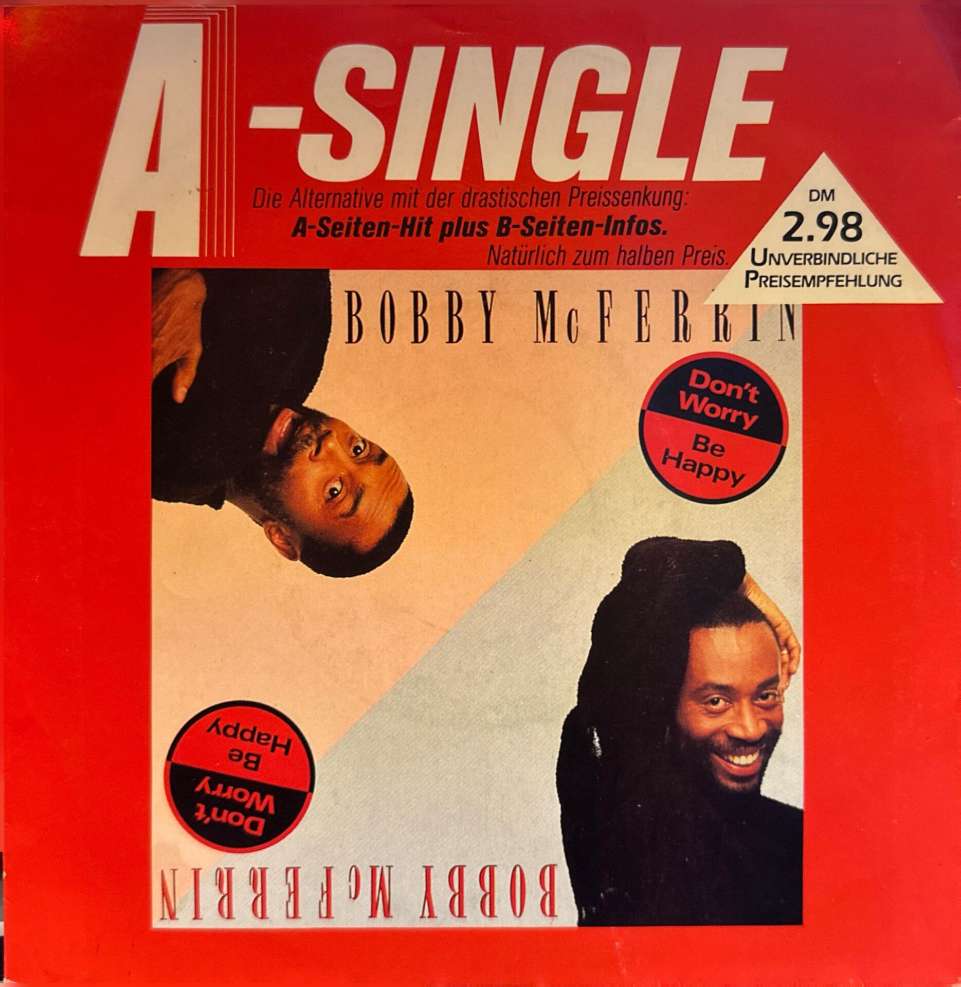 Bobby McFerrin - Don't Worry Be Happy 45'lik