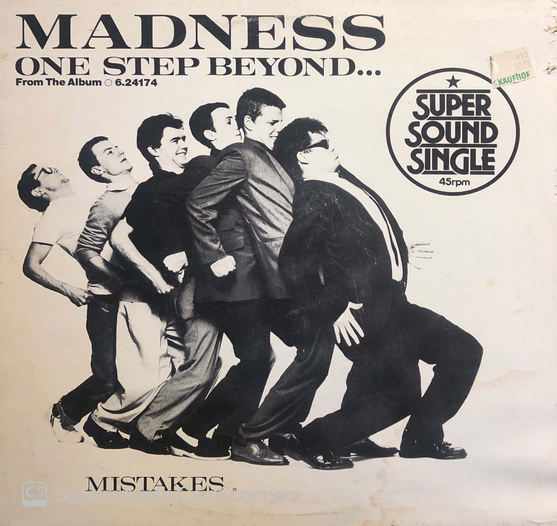 Madness – One Step Beyond.../Mistakes MAXI