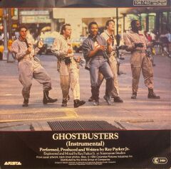 Ray Parker Jr. – Ghostbusters / Ghostbusters (Instrumental) 45'lik