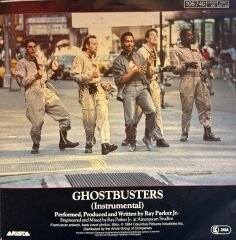 Ray Parker Jr. – Ghostbusters / Ghostbusters (Instrumental) 45'lik