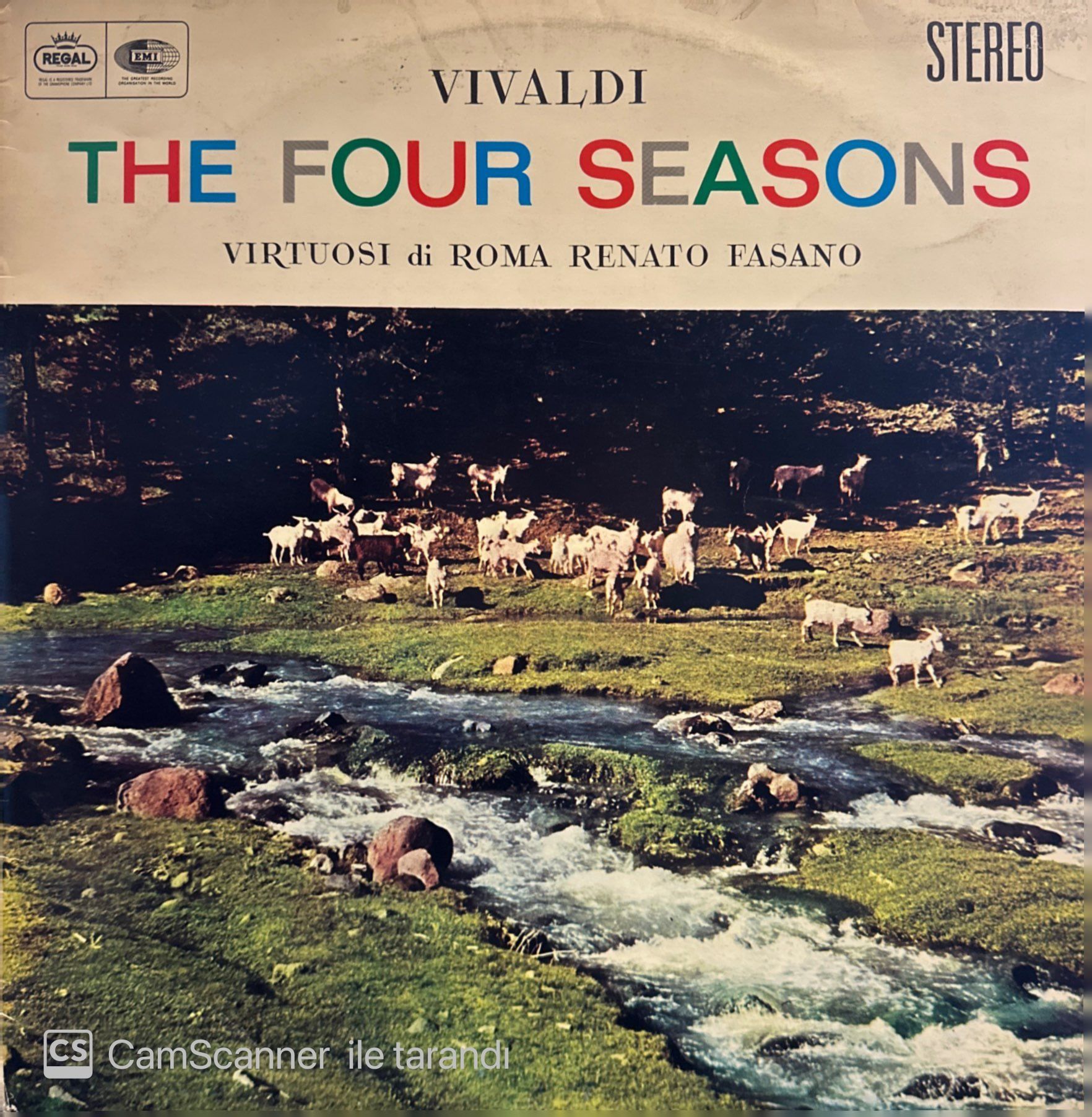 Vivaldi*, Virtuosi Di Roma (Collegium Musicum Italicum)* Conducted By Renato Fasano – The Four Seasons LP