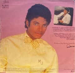 Michael Jackson – Thriller (Special Edit) / The Jacksons–Things I Do For You 45'lik