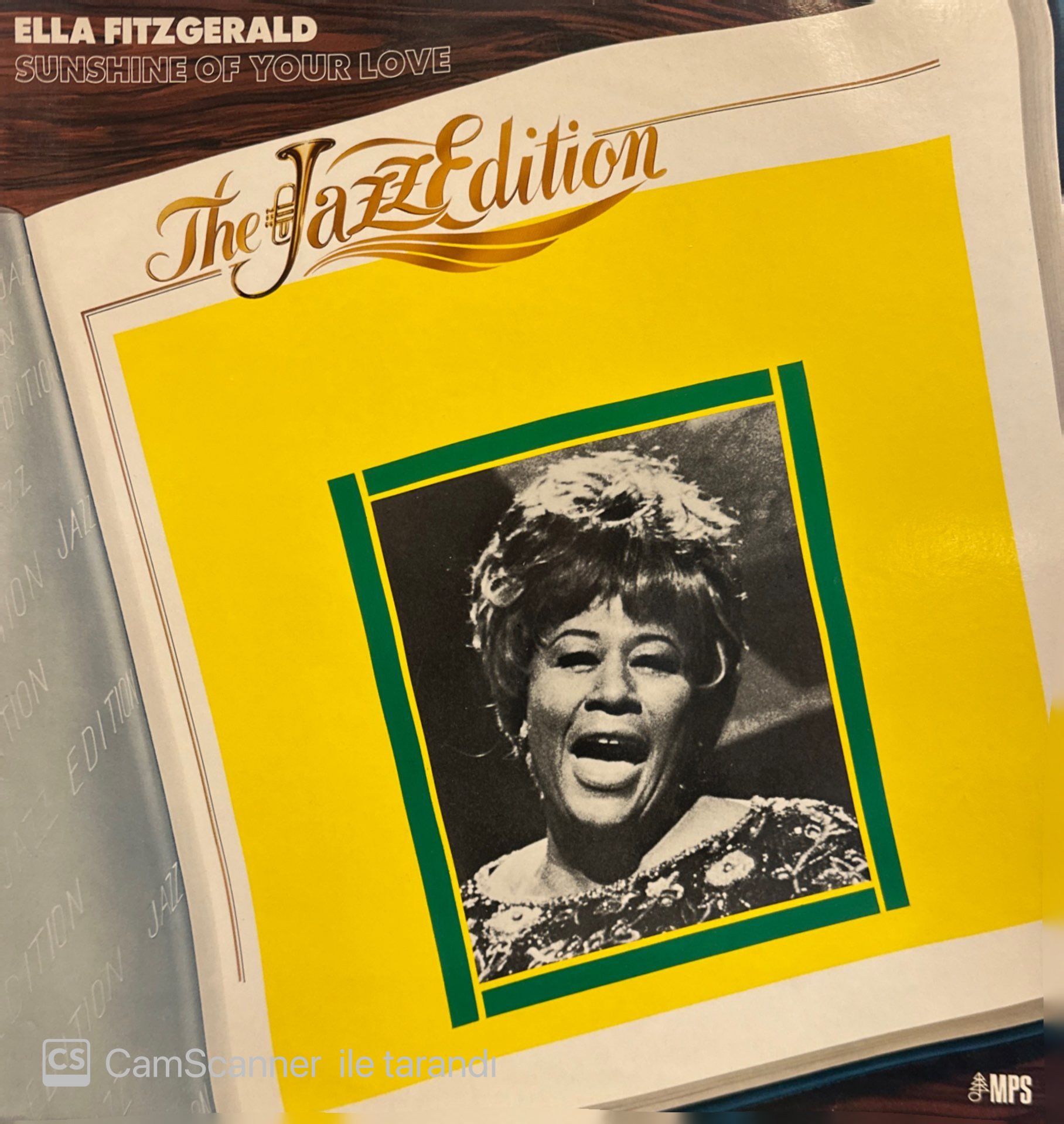 Ella Fitzgerald – Sunshine Of Your Love LP