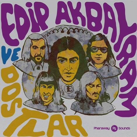 Edip Akbayram ve Dostlar - Singles Overview 1974 - 1977 ( Pharaway Baskı ) LP