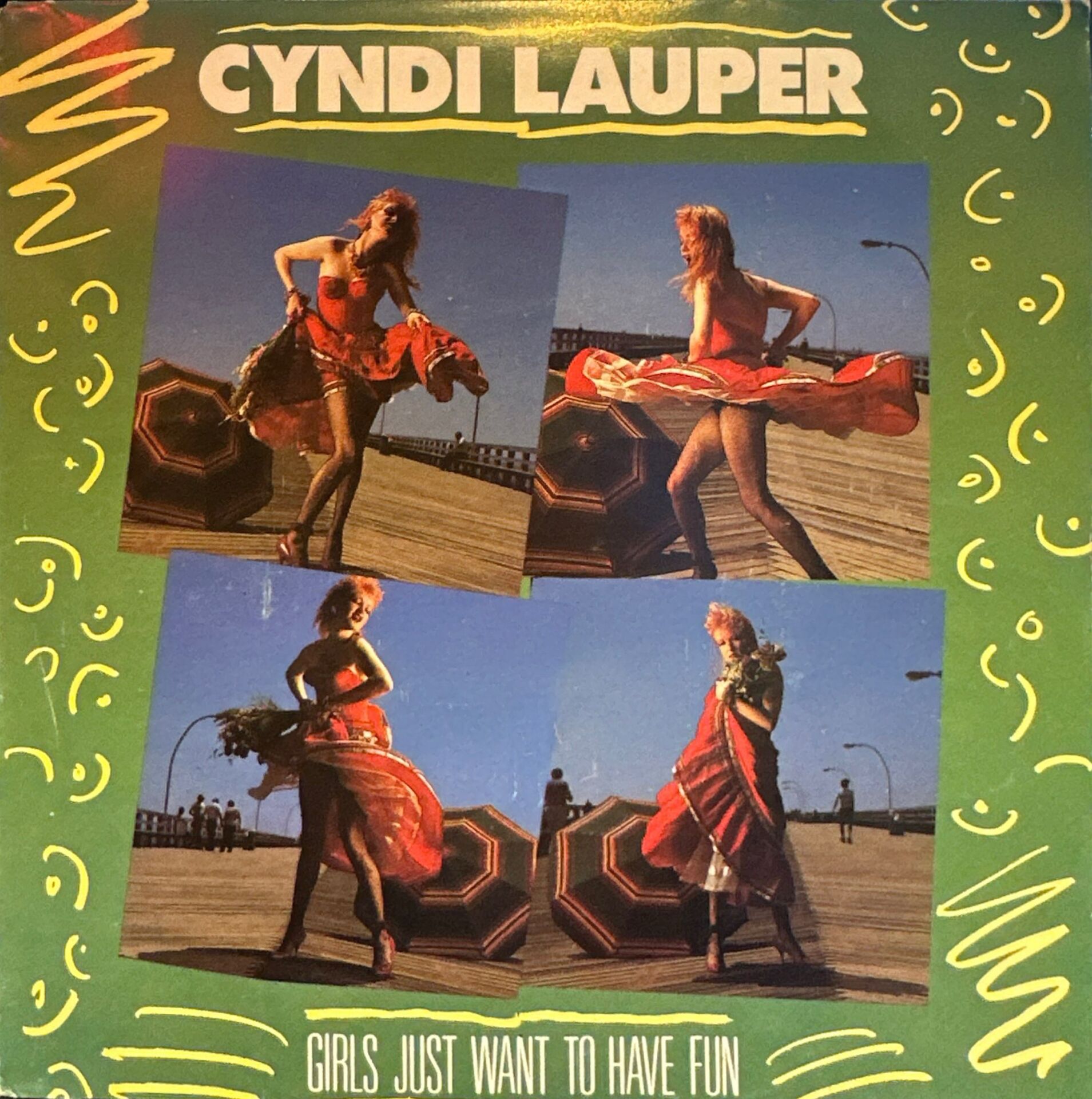 Cyndi Lauper – Girls Just Want To Have Fun / Right Track Wrong Train 45'lik