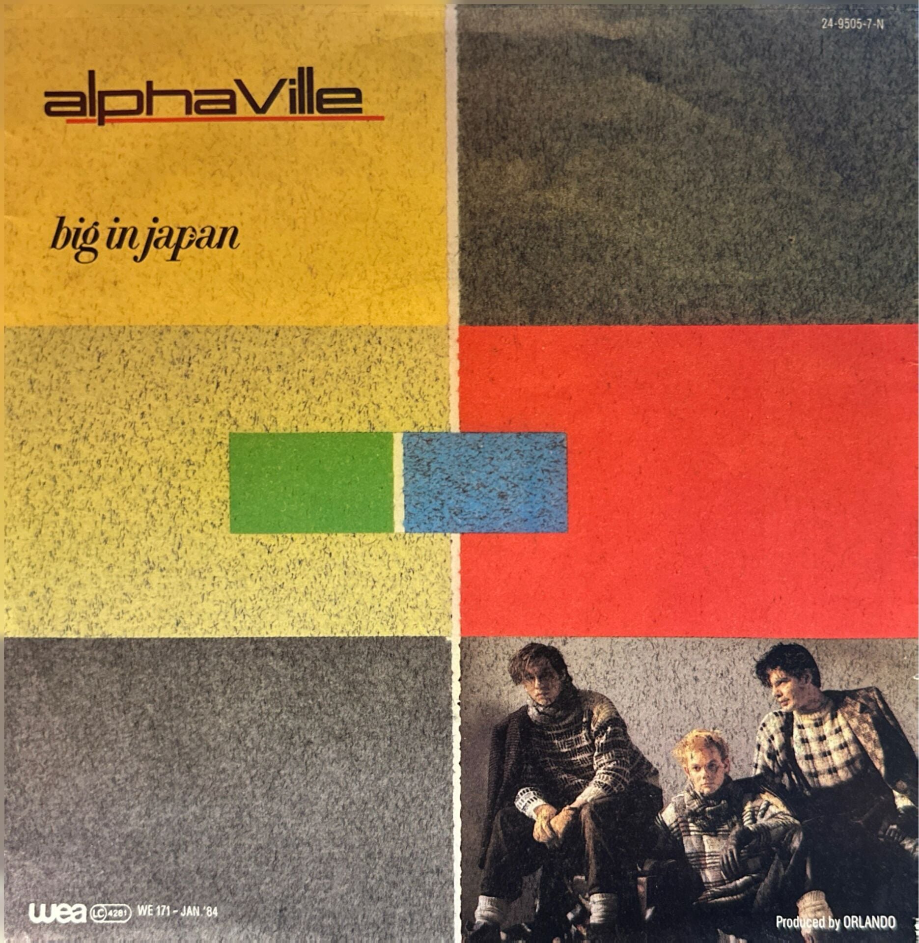Alphaville – Big In Japan / Seeds 45'lik