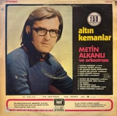 Metin Alkanlı Ve Orkestrası – Altın Kemanlar LP