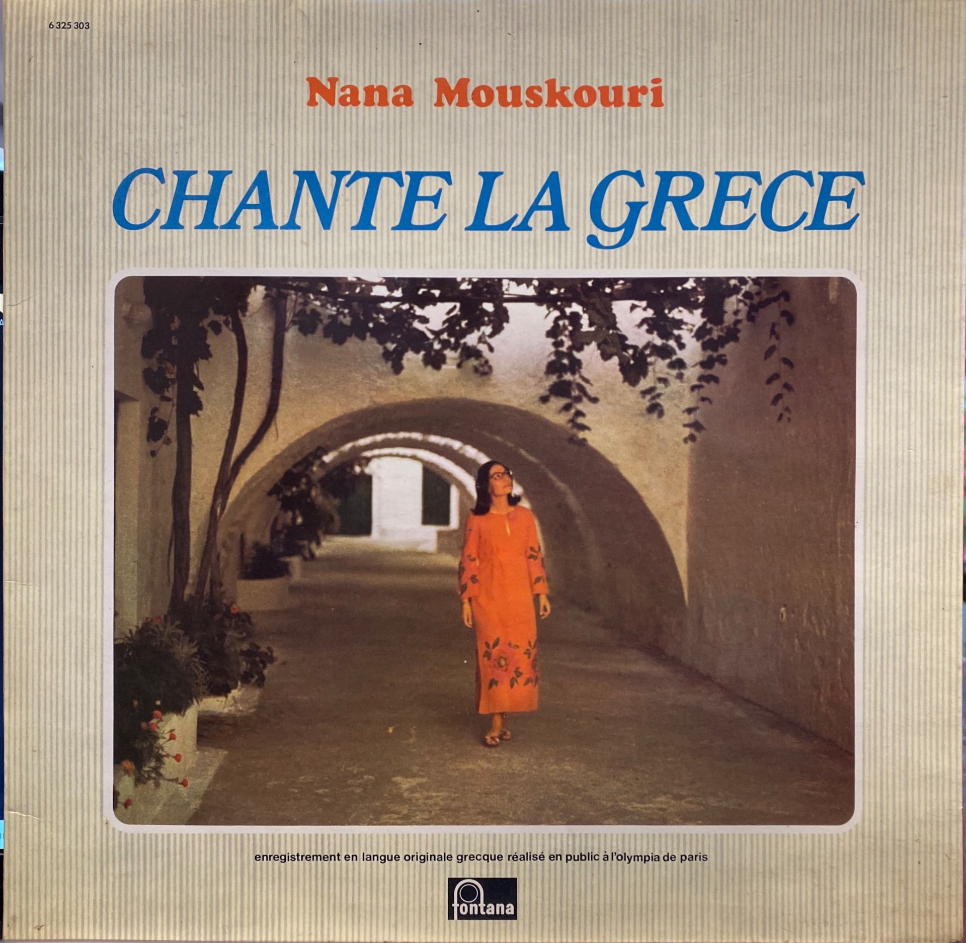 Nana Mouskouri – Chante La Grèce LP
