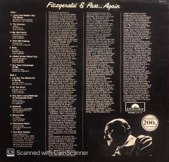 Ella Fitzgerald / Joe Pass – Fitzgerald & Pass...Again LP