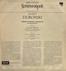 Rimsky-Korsakov* – Leopold Stokowski, London Symphony Orchestra* – Scheherazade LP