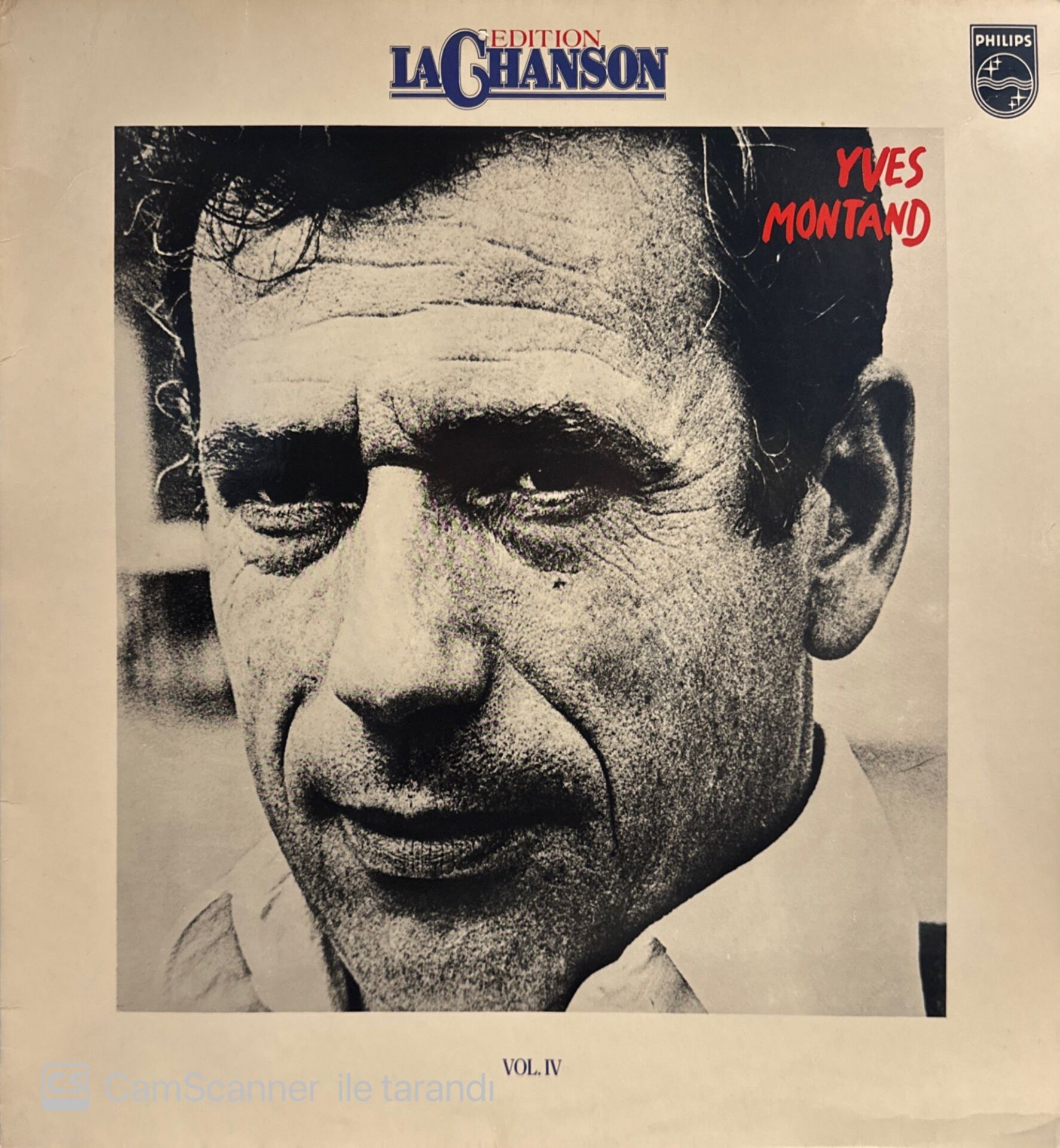 Yves Montand – Edition La Chanson Vol. IV LP