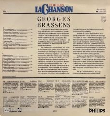 Georges Brassens – Editions La Chanson - Vol. 1 - Georges Brassens LP