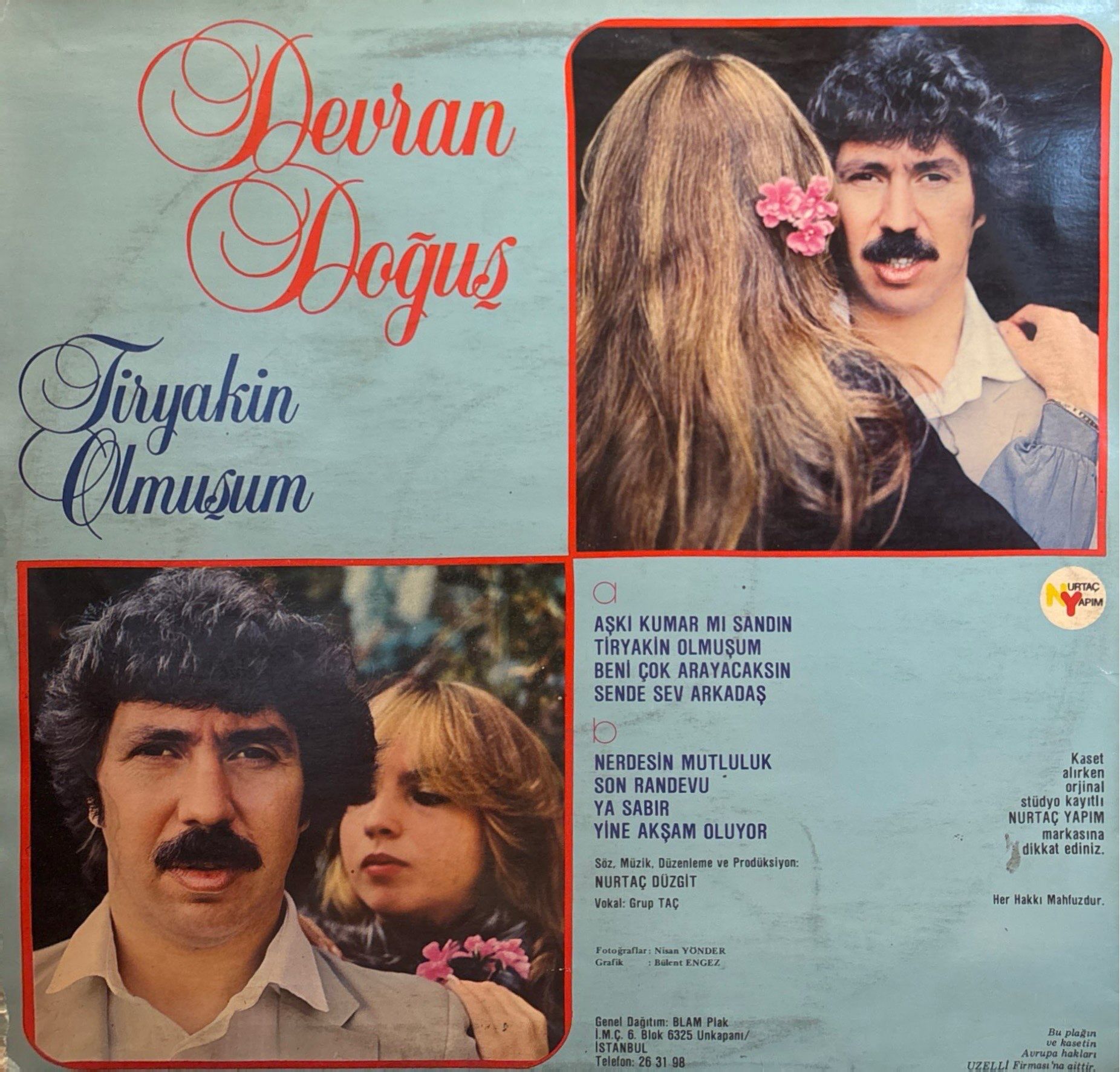 Devran Doğuş – Tiryakin Olmuşum LP
