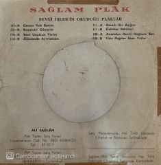 Sevgi İşler - Zavallı Bir Aşığım / Üsküdar Sahilleri 45'lik