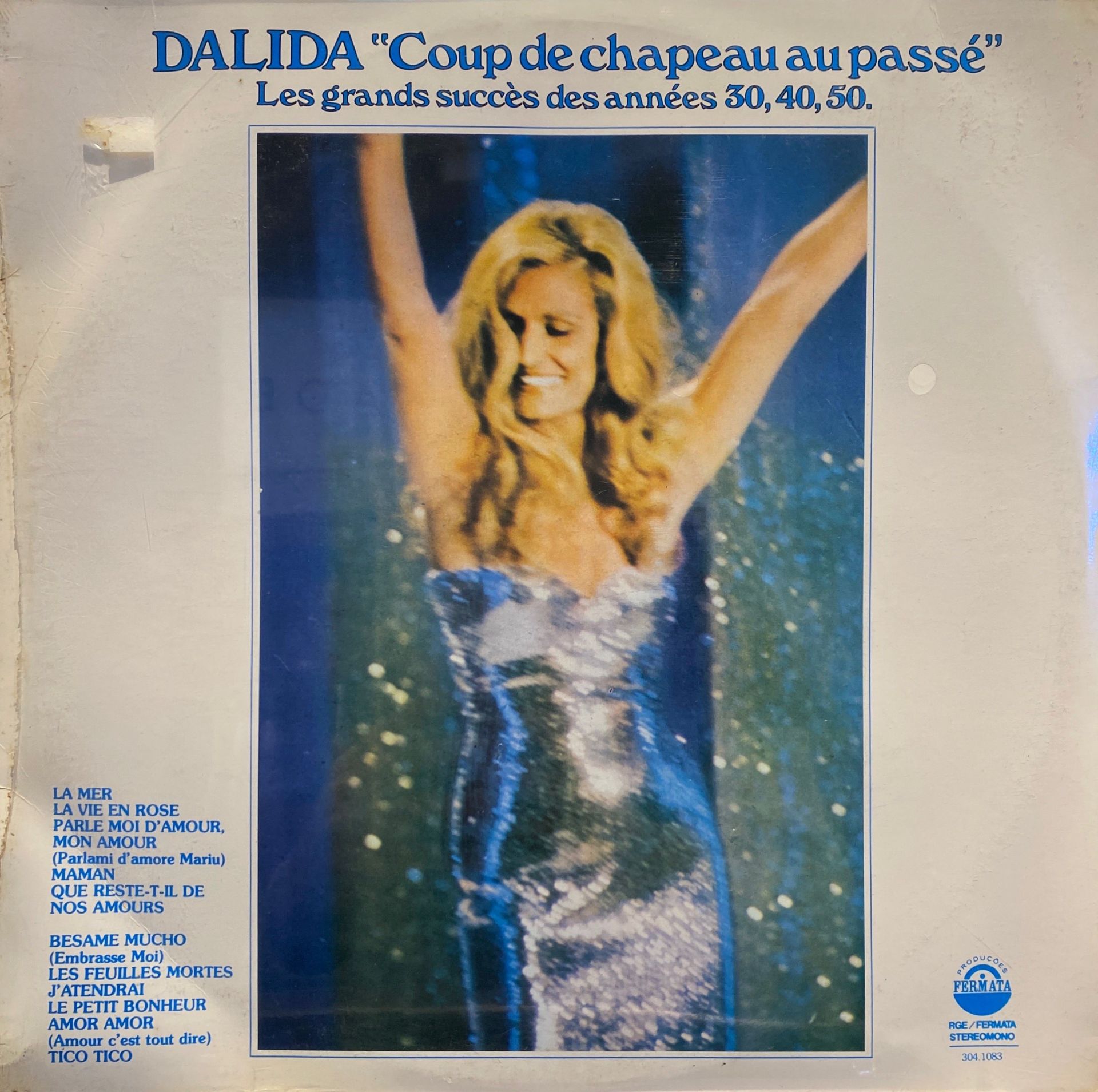 Dalida – ''Coup De Chapeau Au Passé'' LP