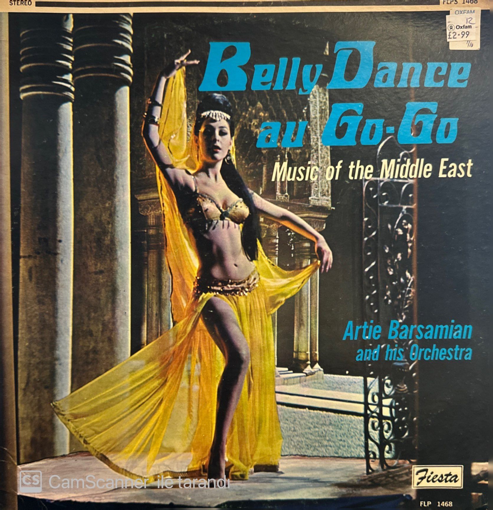 Artie Barsamian And His Orchestra* – Belly Dance Au Go-Go - Music Of The Middle East LP