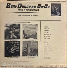Artie Barsamian And His Orchestra* – Belly Dance Au Go-Go - Music Of The Middle East LP