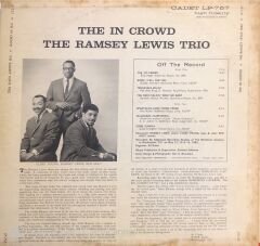 The Ramsey Lewis Trio – The In Crowd LP