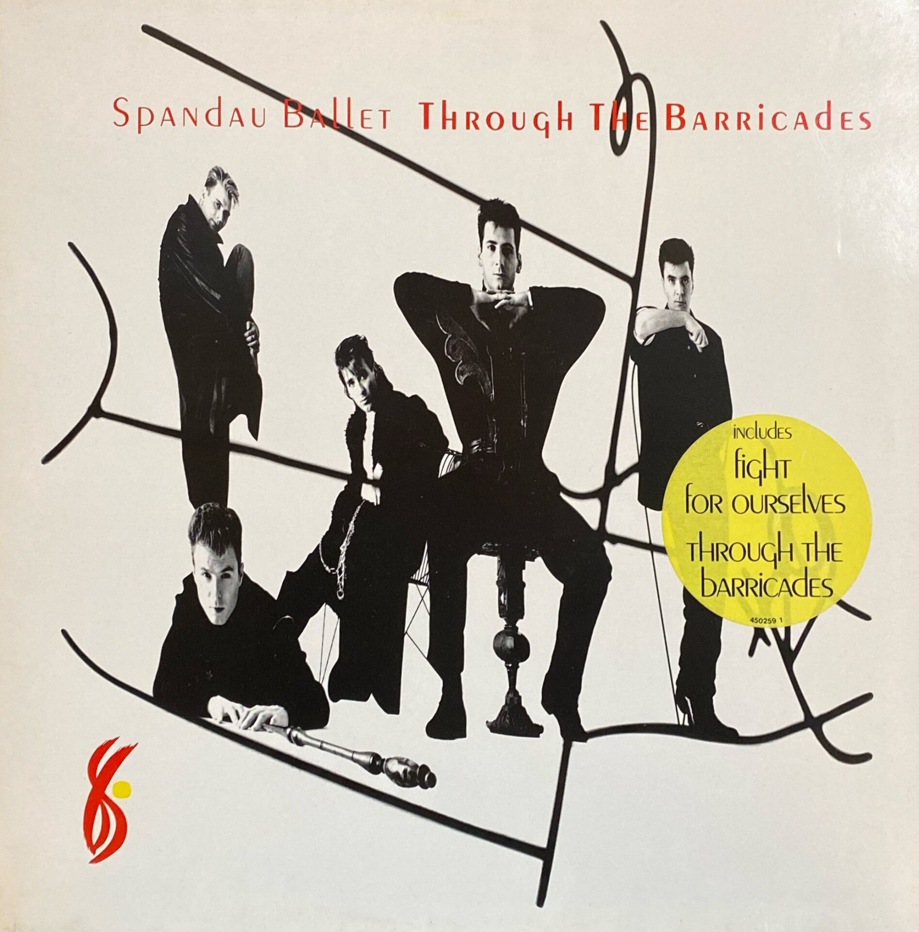 Spandau Ballet – Through The Barricades LP