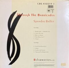 Spandau Ballet – Through The Barricades LP
