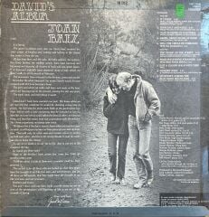 Joan Baez – David's Album LP