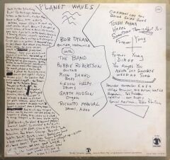 Bob Dylan – Planet Waves LP