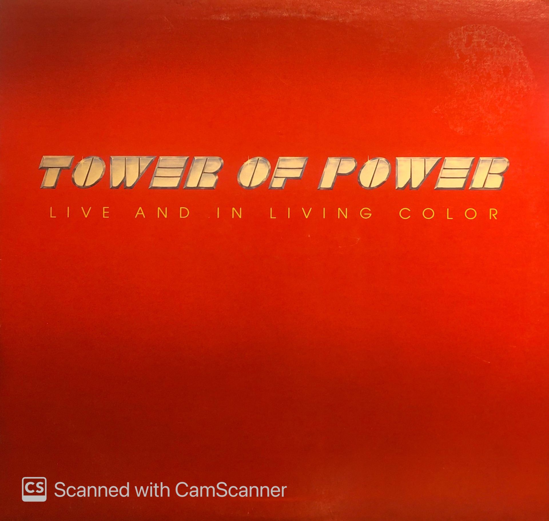 Tower Of Power – Live And In Living Color LP