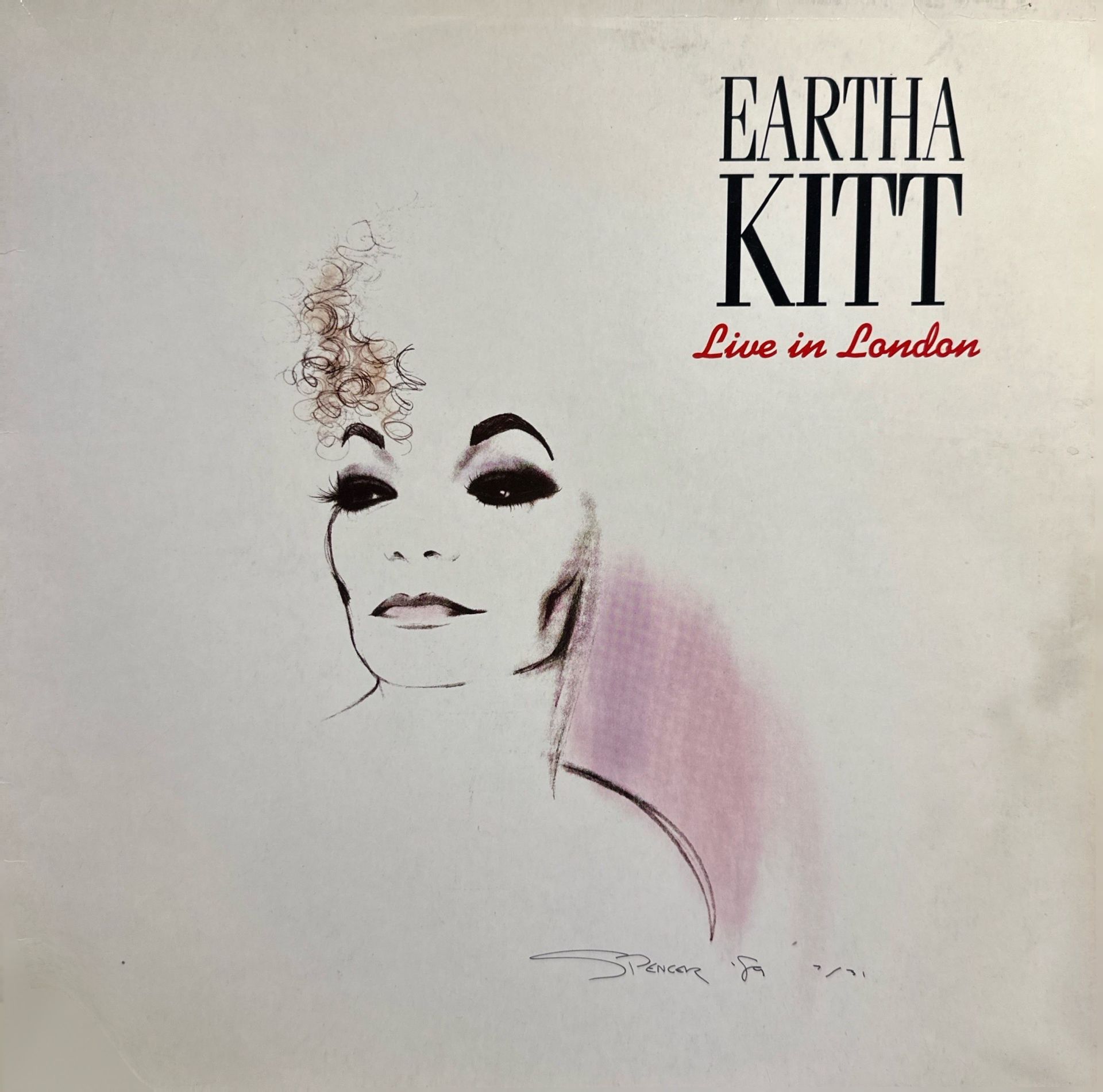Eartha Kitt – Live In London LP
