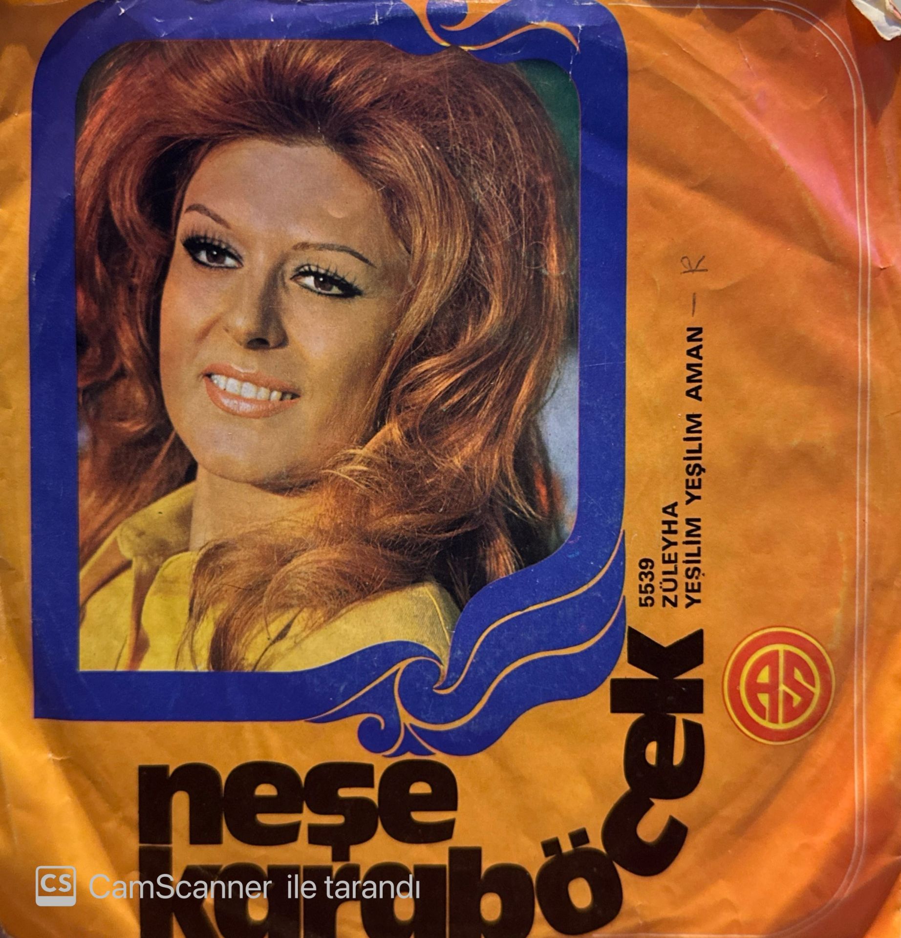 Neşe Karaböcek - Züleyha / Yeşilim Yeşilim Aman 45lik