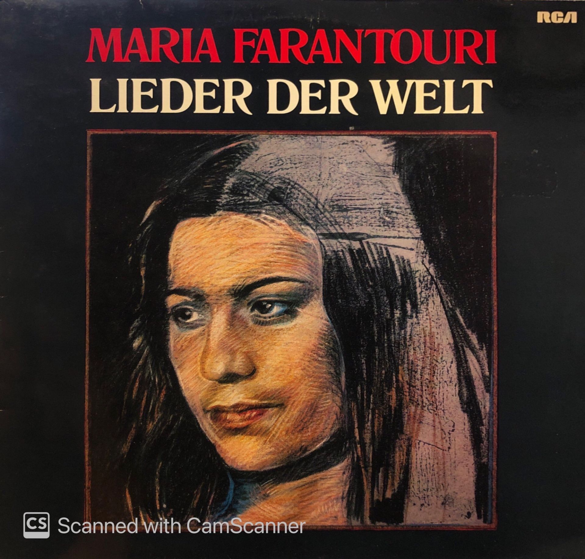 Maria Farantouri – Lieder Der Welt LP
