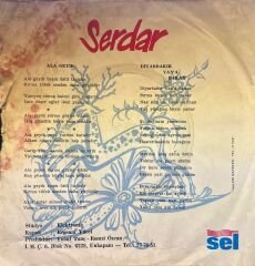 Serdar - Ala Geyik / Diyarbakır Van'a Bakar 45'lik