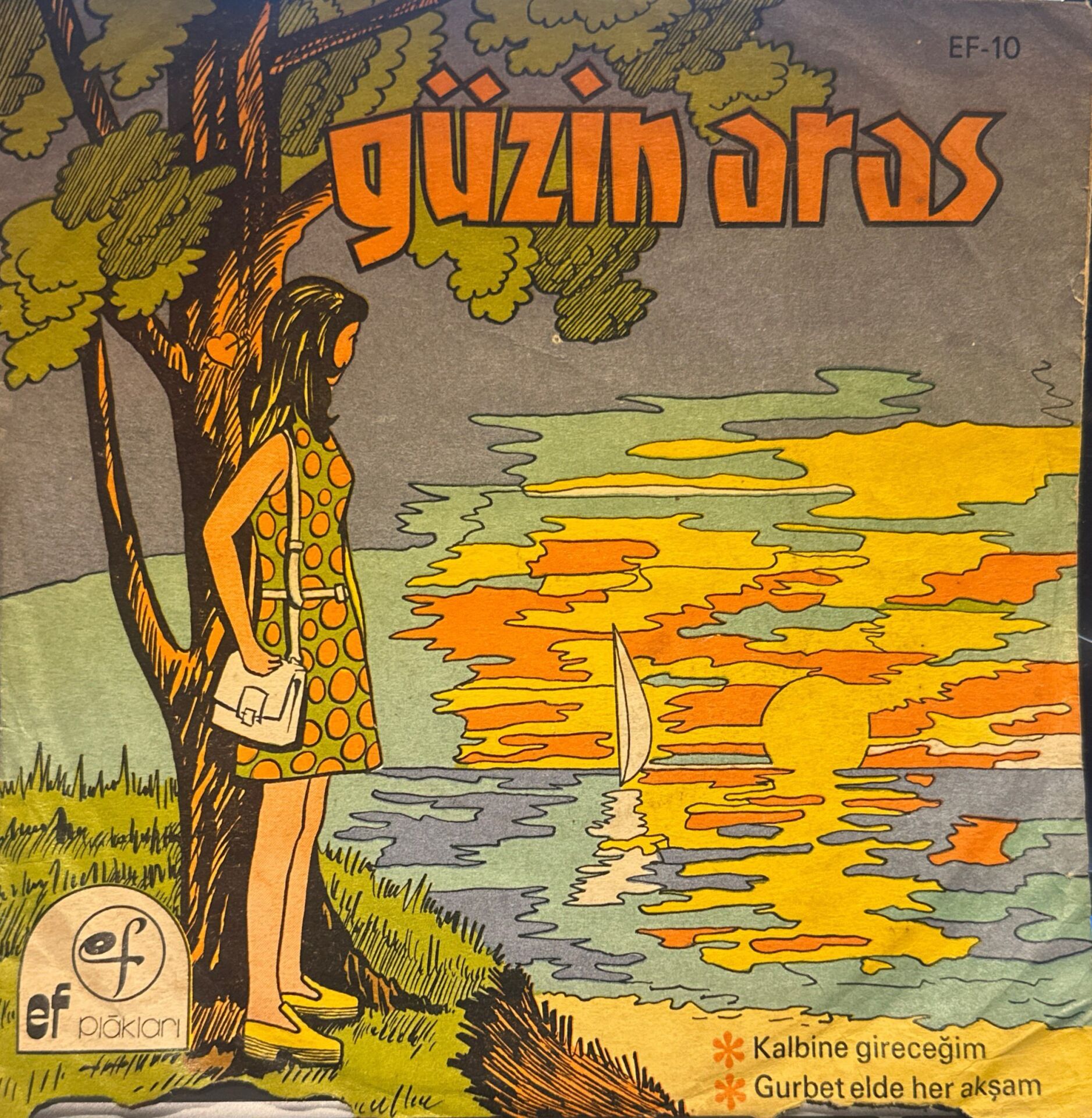 Güzin Aras - Kalbine Gireceğim / Gurbet Elde Her Akşam 45'lik