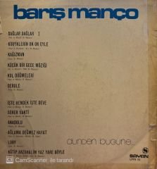 Barış Manço – Dünden Bugüne... LP