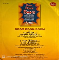 Seden Gürel - Boom Boom Boom ( Bum Bum )  MAXI (1995 İtalya baskı )