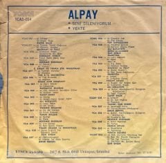 Alpay - Yekte / Seni Dileniyorum 45'lik