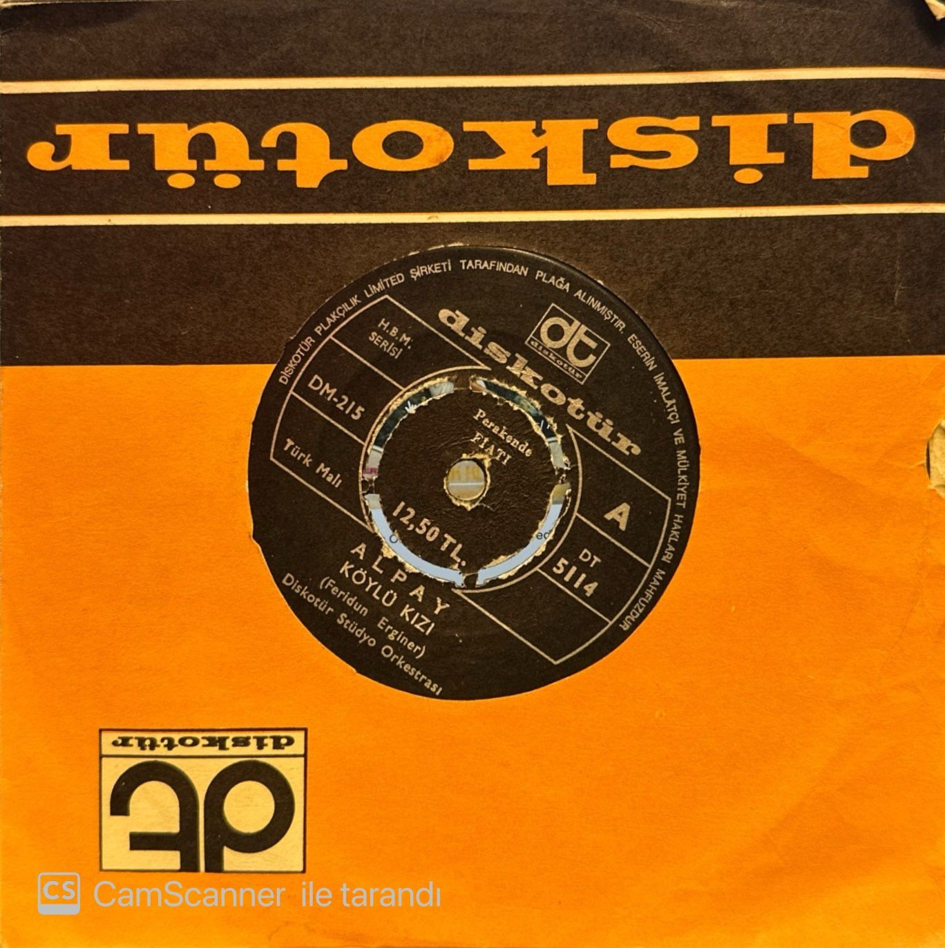 Alpay - Köylü Kızı / Kalenin Bayır Düzü 45'lik