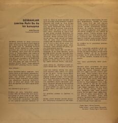 Ruhi Su & Dostlar Korosu – Semahlar LP